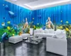 3d Home Wallpaper Underwater World Mermaid Custom House Mural Background HD Digital Printing Moisture Wall paper