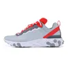 epic React Element 2020 Visite jaune réagir élément 87 55 hommes femmes chaussures de course Orange Peel voile triple blanc noir sport formateurs Seams étanchées baskets