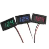 Nuovo pannello LED Mini DC 2.5-30V Display digitale a 3 fili Voltmetro di tensione a due fili