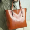 HBP Kvinnor Totes Bag Handväskor Purses Läder axelväskor stor kapacitet Tote Casual Handbag Purse Deep Blue Color