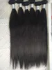 Black Friday Promoção indiana Humano Pacotes cabelo de seda cabelos lisos tramas e cabelos longos extensões 300Gram Lot, frete grátis