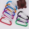 Carabiner Ring Keyrings Key Chains Outdoor Sports Camp Snap Clip carry Hook Keychain Hiking Aluminum Metal Convenient Camping tool