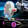 Auto Waterdicht Zonne-energie Wiel Licht Decoratief Knipperend Kleurrijke LED Band Licht Gas Mondstuk Cap Bewegingssensoren