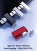 USB C-kabel till typ-C Magnetisk adapter för MacBook Huawei Mate 20 Pro Oneplus 6 Snabb Laddmagnet Typ C-kontakt