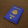 Wholesale- Cute PU leather USA Passport Cover Pink Women American Wallet Covers for Passports Girls America Passport