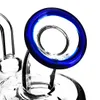 TORO Azul 14 milímetros conjunta do sexo masculino com peças tigela de vidro grosso Bong óleo inebriante plataformas de bongs de vidro tubos de água reciclador dab coador queimador
