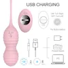 Vibrator Vaginal Tightening Massage Smart Vagina Trainer Exercise Wireless Remote Control Silicone Kegel Ball Sex Toys For Woman Y19062602