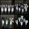 New Arrival 14mm Męskie Stawki Heady Glass Miski z uchwytem Mini Szkło Bowl Akcesoria do paliwa do rur wodnych HSB001-5