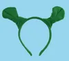 Halloween Children Adult Show Hair Hoop Shrek Hairpin Ears Headband Head Circle Party Costume Item Masquerade Party Supplies 300pcs SN535