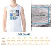 Men's Tank Tops Plus Size 7XL 95% Cotton Singlet Plain Printing Outdoor White Basic Vest For Men Sports Running Singlets Boy1