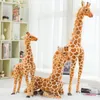 Tutta l'enorme vita reale giraffa giocattoli di peluche bambole di peluche carine simulazione morbida bambola giraffa regalo di compleanno di alta qualità Kids1016660