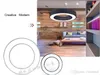 Modern Minimalism Annulus Led Pendant Lights Suspension Hanging Lighting Office Pendant Light Matte Metal Round Drop Lighting Fixtures