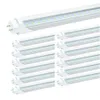 FEDEX SHIP LED T8 Tube 2ft 3ft 4FT 22W 25W 36W blanc froid nature blanc chaud blanc Double rangée de tubes LED