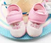 20 Pz Colore Della Miscela All'ingrosso Cotone Solido New Born Baby Girl Toddler Primi Camminatori Per 0-18 Mesi Mocassini Sneaker Culla Scarpe