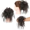 Synthetisch Messy Chignon Bun HairPiece Elastische Band Chignon Haar Krullend Scrunchie Cover Synthetisch Haarstukje voor Vrouwen