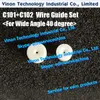 for Wide Angle 40° Wire Guide Set C101+C102 Ø0.20, Ø0.25, Ø0.30mm 431.112, 432.511, 432.512, 431.122, 200431122, 430.586, 100430586, 432.814