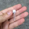 1ml 4mlかわいいガラスペンダントコルクの空の小さな願いボトル装飾工芸品ガラスのバイアル