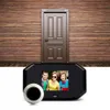 Danmini 3 polegadas Vídeo Intercom Campainhas porta telefone Home Video Intercom Wired Vídeo Doorbell Invisível Porta Peephole