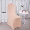 New Arrival Seat Covers Comfortable Wrinkle Resistant Spandex Chair Hood Removable Stretch Dining Room Banquet Chair Covers Home