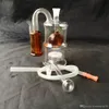 Apple Hookah Großhandel mit Glasbongs, Glas-Shisha-Rauchrohrzubehör