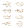 Nieuwe Pearl Hairspin Hair Clip Snap Haar Barrette Stick Haarspeld Haarstyling Accessoires voor Vrouwen Meisjes