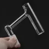 Quartz Finger Banger Smoke Accessories met 10 mm 14 mm 18 mm mannelijk vrouwelijk 45 90 gewrichten Glass Water Bongs Dab Rigs