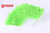 Fluffy Feather Fan Dance Fancy Elegant Props Dress Wedding Costume Dance Hand Folding Fans Halloween Phantom Party Festive Craft Supply