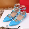 2022-High Quality Women Sandals Real Leather Cow Leather Fashion Ladies 디자이너 유럽 스타일