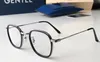 GM 코코 원래 상자 남성 광학 근시 처방 안경 프레임 여성 안경 빈티지 라운드 안경 합금 프레임 클리어 렌즈를