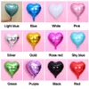 18 Inch Love Heart Foil Balloon 50pcs/Lot Children Birthday Party Decoration Balloons Wedding Party Decor Balloons DH0931