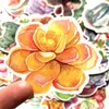 70pcs Set New Cute Succulent Plants Diary Paper Lable Sealing Stickers Crafts And Scrapbooking Decorative Lifelog DIY Stationery230h