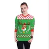 Weihnachten Jacken Brief Hoodies Frauen Männer Casual Mantel Langarm Sweatshirts Heiße Blusen Pullover Outwear Jumper Hause Kleidung YL927-1