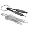 Schroevendraaiers Sleutelhanger Outdoor Pocket Mini Schroevendraaier Tool Set Sleutelhanger met Sleuf Phillips Hand Key Hangers Ketting Sieraden Sleutelhangerhouder