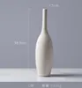 Современный минималистский белый керамическая ваза украшения гостиной сушеные цветочные композиции творческий журнальный столик обеденный стол home decorati