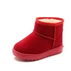 Baby Kinder Schuhe 2019 Neueste Winter Kinder Schneeschuhe Kinder Wasserdichte Slip-on Wildleder Stiefel Jungen Mädchen Winter Verdicken warm Halten Baumwolle Stiefel