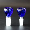5 Kleur Diamant Glazen Kom Voor Bong Waterpijpen Pijpen 14Mm Mannelijke Gezamenlijke Waskolf En Asvanger Nail booreilanden