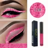 DNM 16 Farbe Hell Glänzend Eyeliner Flüssigkeit Feuchtigkeitsspendend 5 ml Silber Glitter Wasserdicht Dauerhafte Eyeliner Creme 192 teile/los DHL