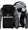 Men's Winter Winter Piloto Hoodie Jacket Airbus Hoodie Hoodie Zipper Engrossar casaco de camuflagem (pode ser personalizado)