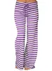 Stripe Wide Leg Yoga Pants Plus Size Women Loose Pants Long Trousers for Yoga Dance S M L XL XXL 3XL Soft Cotton Home6275726