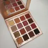 Le plus récent cosmétique professionnel GELANZI 16 couleurs palette de fards à paupières mat scintillant poudre pressée livraison directe maquillages pour les yeux