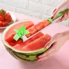 Ny vattenmelon cutter multi melon slicer skärmaskin rostfritt stål väderkvarn frukt hushållsartifakt köksredskap