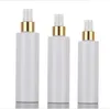 100 ml 150 ml 200 ml witte spray pomp witte flessen containers, lege witte plastic spray fles voor cosmetische verpakking gratis verzending