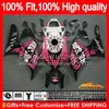 Injektionskropp för Honda 100% Fit Repsol Pink CBR 1000RR CBR1000 RR 78NO.154 CBR 1000cc 06 07 1000 RR 2006 2007 CBR1000RR 06 07 OEM FAIRING