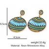 Wholesale-Earring Beautiful Bohemia Style Hollow Beads Flower Stud Earrings Best Gift For Woman Girl Ladies