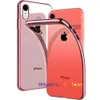 Para Iphone XR cubierta del caso de TPU protectora suave electrochapado ultra fina adelgaza Fundas para Iphone 11 Pro Max