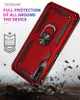 Coques de téléphone pour Huawei P40 P20 P30 Nova Pro P Smart Honor 8S Y6 Y7 Y9 Mate 20X Protection anti-chute militaire Anneau magnétique Kickstand Cover