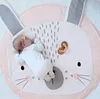 Baby Play Mats INS Infant Crawling Blankets Round Floor Rug Baby Bedding Animal Blanket Cotton Game Pad Kids Room Decor Po Prop5067007