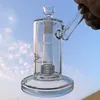 Sidecar Perc Heady Dab Rigs Кальяны Mobius Rigs Bubbler Стеклянные бонги Уникальный дизайн Нефтяная вышка 18 мм Водопроводные трубы с чашей MB01