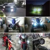 Ny 2st Motorcykel LED -strålkastarlampa LED Electric Bicycle Bike Ultra Bright Headlight Vehicle Dayming Lights8403319