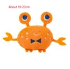 Pawstrip 1pc Soft Plush Dog Leksaker Cartoon Hummer Crab Dog Squeaky Toys Interactive Pet Puppy Leksaker för små hundar